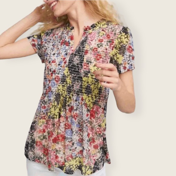 Anthropologie Tops - EUC | AKEMI + KIN | Anthropologie | Grace Smocked Top | XS
